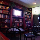 The built in library at Tanner's